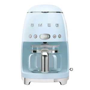 Smeg Filter-Espressomaschine Smeg 50’s Style, Glänzendes Blau – DCF02PBEU