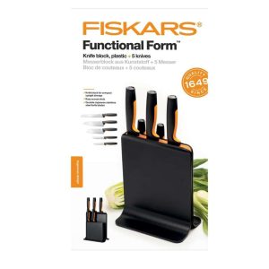 Fiskars Functional Form Messerblock mit 5 Messern