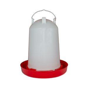Geflügeltränke weiß-rot 12l (C10)
