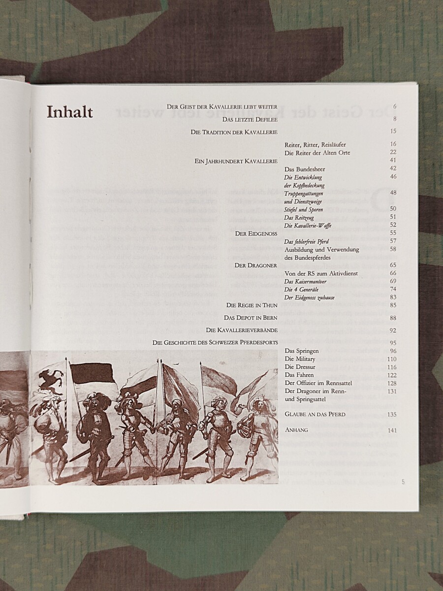 Der Eidgenoss Die Geschichte der Schweizer Kavallerie, 1975 – Bild 4