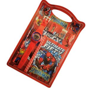 The Amazing Spiderman Kinder-Schreibset + Spieluhr