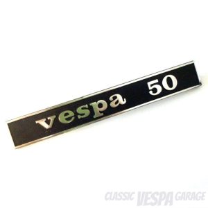 Schriftzug „vespa 50“